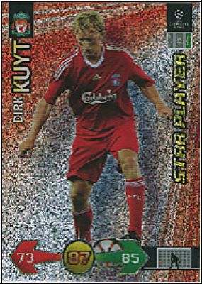 Soccer 2009 Panini UEFA Superstrikes - No 212 - Dirk Kuyt