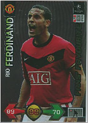 Soccer 2009 Panini UEFA Superstrikes - No 230 - Rio Ferdinand