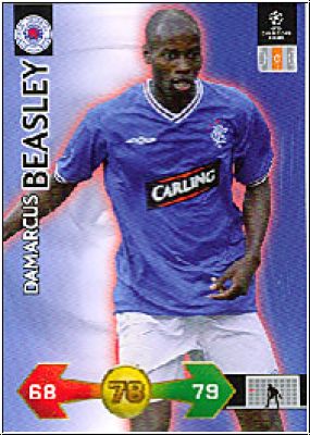 Soccer 2009 Panini UEFA Superstrikes - No 252 - D. Beasley