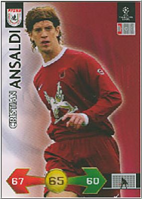 Soccer 2009 Panini UEFA Superstrikes - No 288 - C. Ansaldi