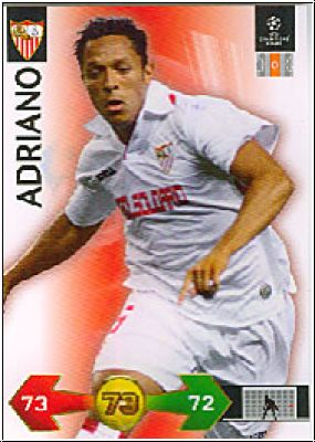 Soccer 2009 Panini UEFA Superstrikes - No 302 - Adriano