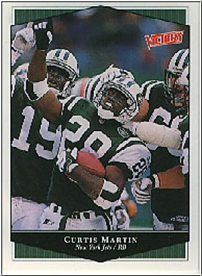 NFL 1999 Upper Deck Victory - No 182 - Curtis Martin