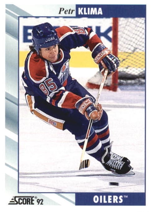 NHL 1992 / 93 Score - No 383 - Petr Klima