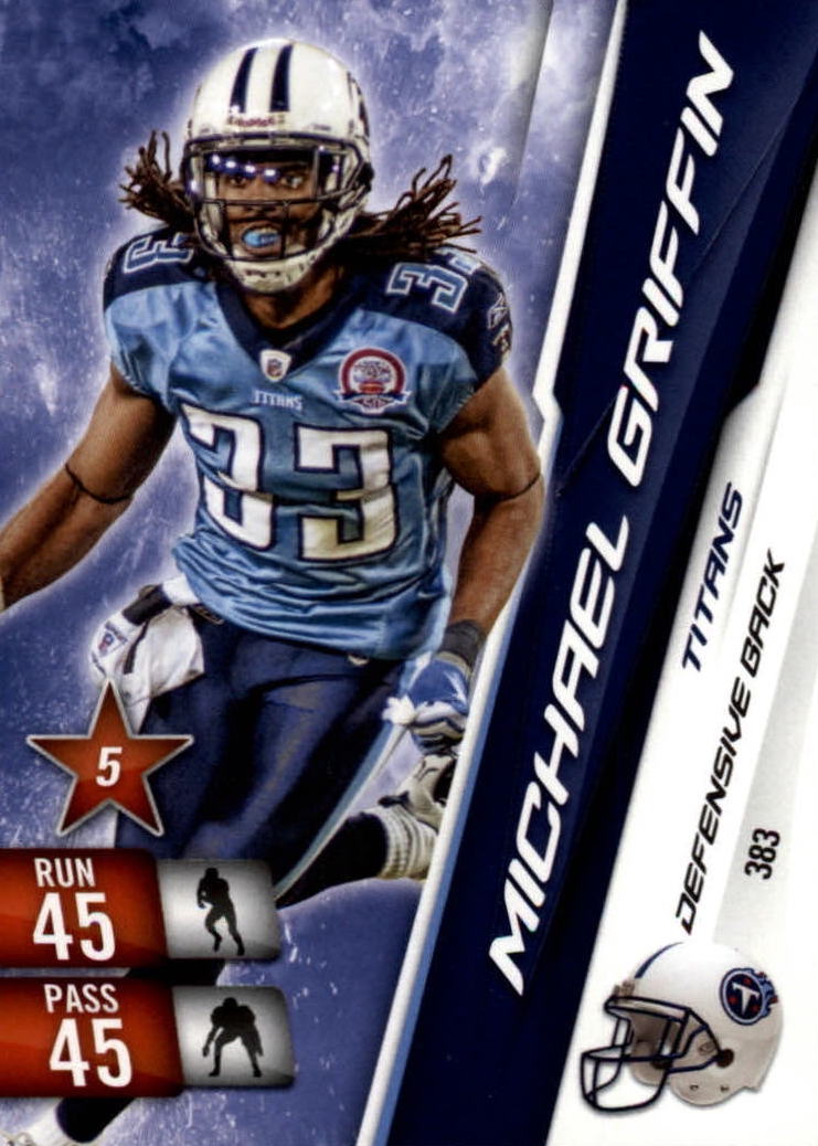 NFL 2010 Adrenalyn XL - No 383 - Michael Griffin