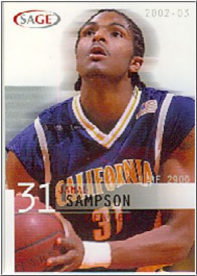 NBA 2002 SAGE - No 26 - Jamal Sampson