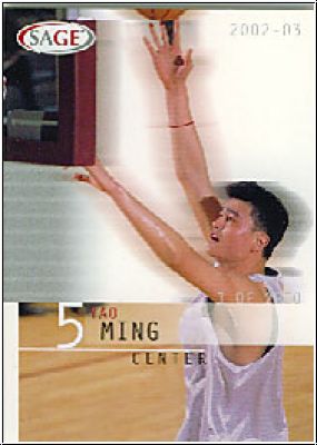 NBA 2002 SAGE - No 21 - Yao Ming