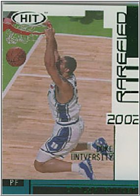 NBA 2002 SAGE HIT Rarefield Emerald - No R6 - Carlos Boozer