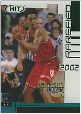 NBA 2002 SAGE HIT Rarefield Emerald - No R24 - Jared Jeffries