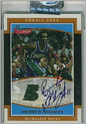 NBA 2002/03 Bowman Signature - No SE-RMU - Ronald Murray