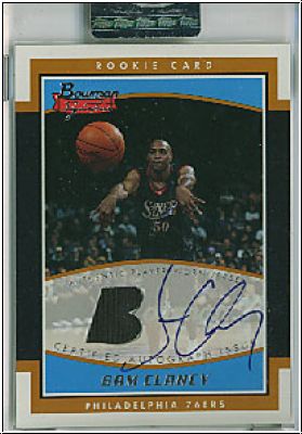 NBA 2002/03 Bowman Signature - No SE-SC - Sam Clancy