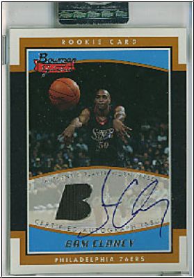 NBA 2002 / 03 Bowman Signature - No SE-SC - Sam Clancy