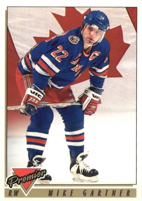 NHL 1993-94 OPC Premier - No 384 - Mike Gartner