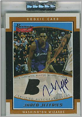 NBA 2002 / 03 Bowman Signature - No SE-JJ - Jared Jeffries