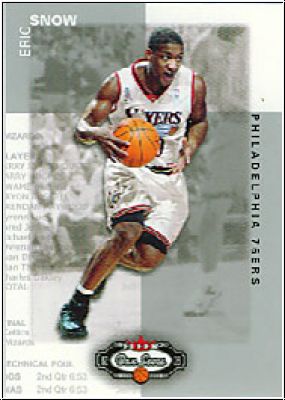 NBA 2002 / 03 Fleer Box Score - No 94 - Eric Snow