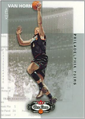 NBA 2002 / 03 Fleer Box Score - No 59 - Keith van Horn