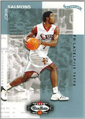 NBA 2002 / 03 Fleer Box Score First Edition - No 148 - Salmons