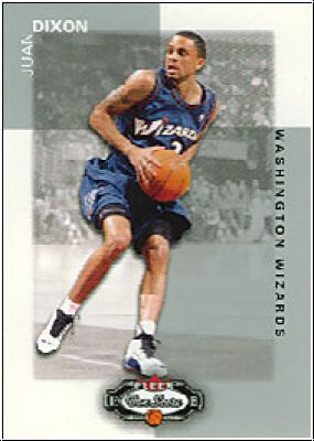 NBA 2002 / 03 Fleer Box Score - No 137 - Juan Dixon