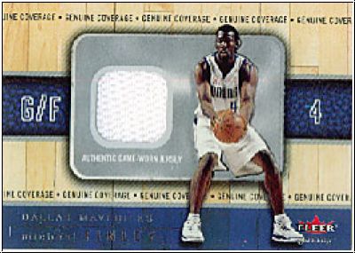 NBA 2002 / 03 Fleer Genuine Coverage - No 4 - Michael Finley