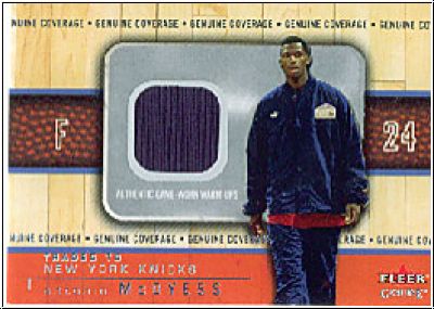 NBA 2002 / 03 Fleer Genuine Coverage - No 11 - Antonio McDyess