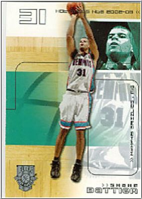 NBA 2002/03 Fleer Hot Shots - No 62 - Shane Battier