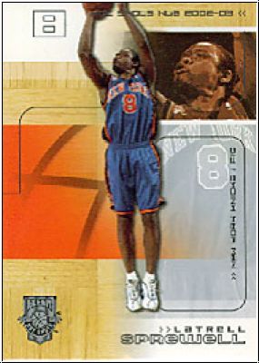 NBA 2002 / 03 Fleer Hot Shots - No 48 - Latrell Sprewell