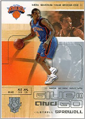 NBA 2002 / 03 Fleer Hot Shots - No 119 - Sprewell / McDyess