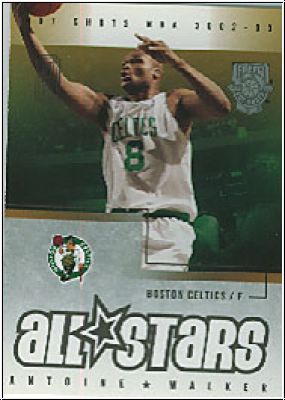 NBA 2002/03 Fleer Hot Shots - No. 153 - Antione Walker