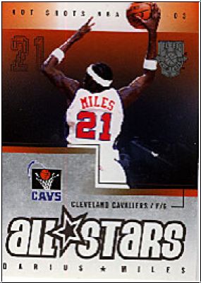 NBA 2002 / 03 Fleer Hot Shots - No 136 - Darius Miles