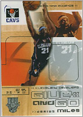 NBA 2002 / 03 Fleer Hot Shots - No 104 - Miles / Davis