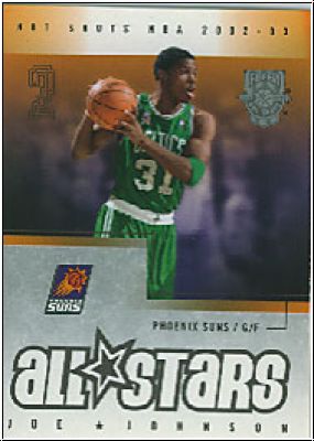 NBA 2002 / 03 Fleer Hot Shots - No 130 - Joe Johnson