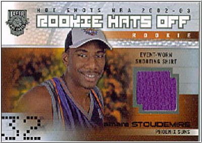 NBA 2002 / 03 Fleer Hot Shots - No 185 - Amare Stoudamire