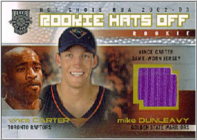 NBA 2002/03 Fleer Hot Shots - No 198 - Carter / Dunleavy