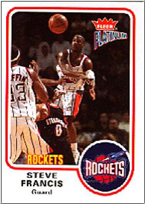 NBA 2002 / 03 Fleer Platinum - No 55 - Steve Francis