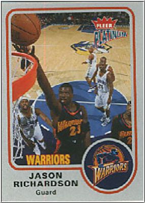 NBA 2002 / 03 Fleer Platinum - No 71 - Jason Richardson