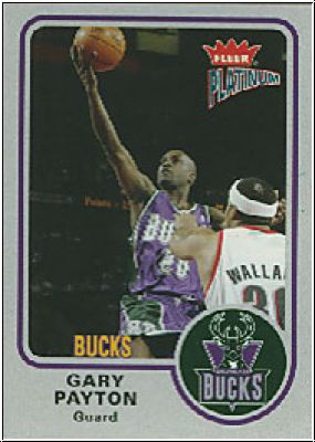 NBA 2002 / 03 Fleer Platinum - No 96 - Gary Payton