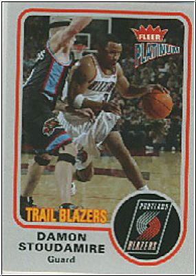 NBA 2002 / 03 Fleer Platinum - No 86 - Damon Stoudamire