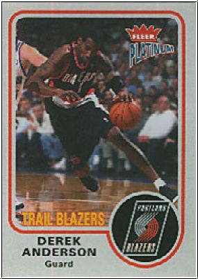 NBA 2002 / 03 Fleer Platinum - No 98 - Derek Anderson