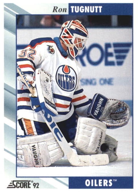 NHL 1992 / 93 Score - No 387 - Ron Tugnutt