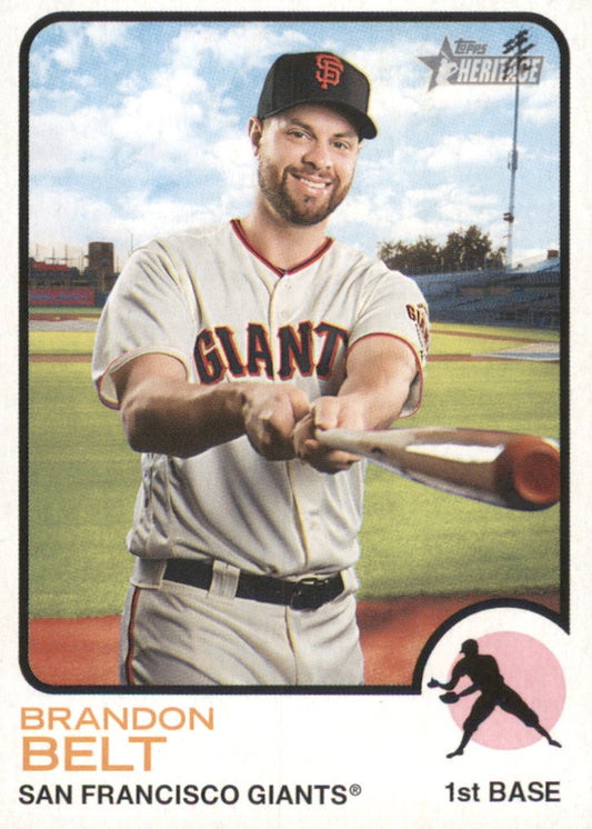 MLB 2022 Topps Heritage - No 388 - Brandon Belt