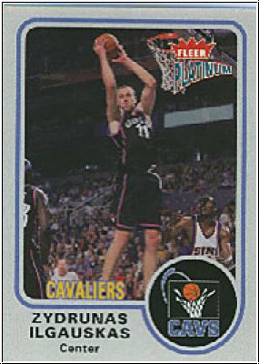 NBA 2002/03 Fleer Platinum - No 128 - Zydrunas Ilgauskas