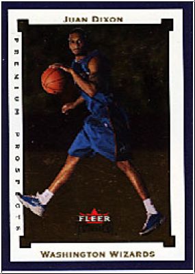 NBA 2002 / 03 Fleer Premium - No 127 - Juan Dixon