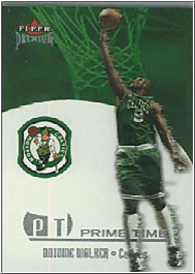 NBA 2002 / 03 Fleer Premium Prime Time - No 15 of 15 PT - Antoine Walker