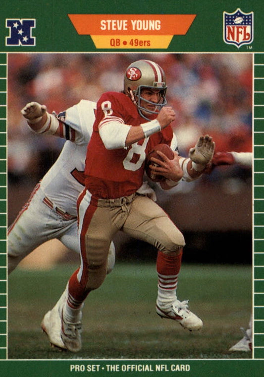 NFL 1989 ProSet - No 388 - Steve Young