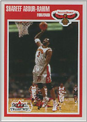 NBA 2002 / 03 Fleer Tradition - No 1 - Shareef Abdur-Rahim