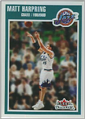 NBA 2002 / 03 Fleer Tradition - No 164 - Matt Harpring