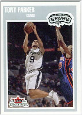 NBA 2002 / 03 Fleer Tradition - No 212 - Tony Parker