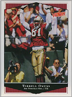 NFL 1999 Upper Deck Victory - No. 238 - Terrell Owens