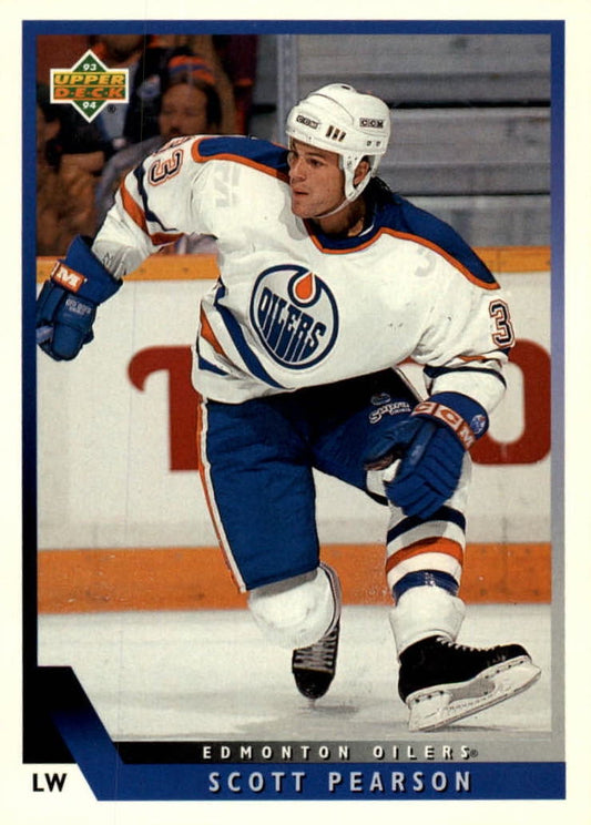 NHL 1993 / 94 Upper Deck - No 389 - Scott Pearson