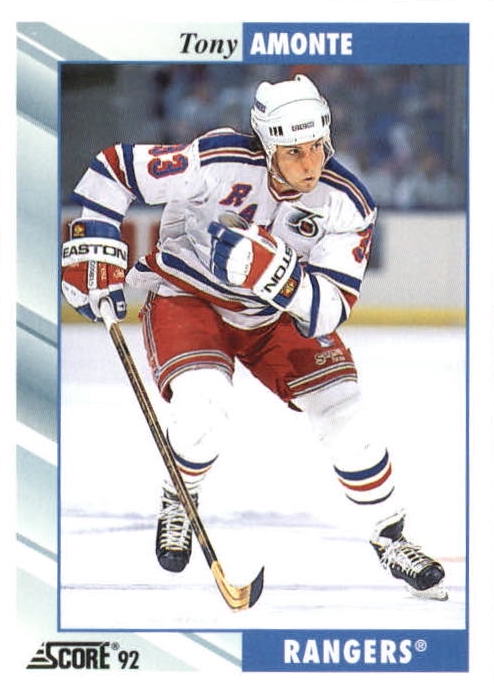 NHL 1992 / 93 Score - No 389 - Tony Amonte