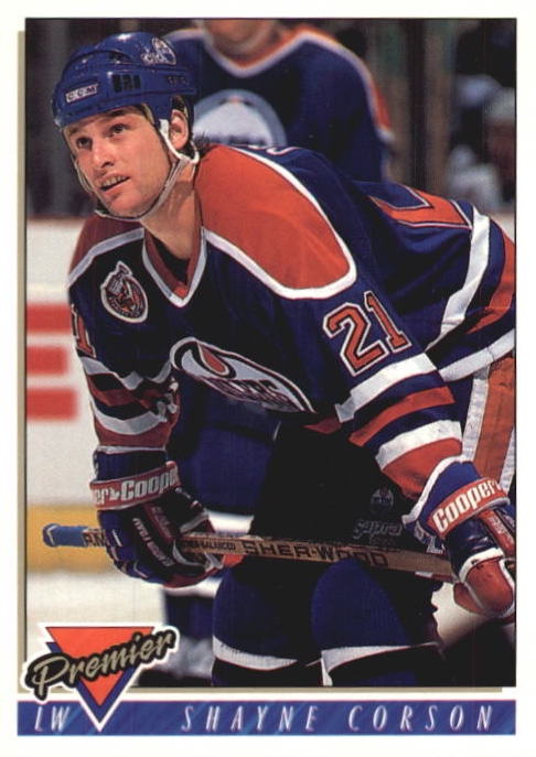 NHL 1993-94 OPC Premier - No 38 - Shayne Corson